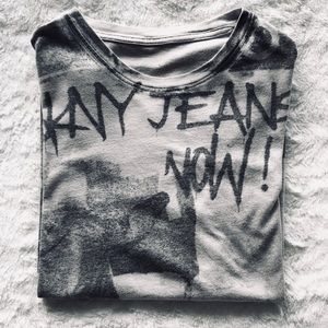 DKNY T-Shirt / Tee grey one size